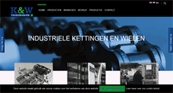 Desktop Screenshot of kwtransmissies.nl